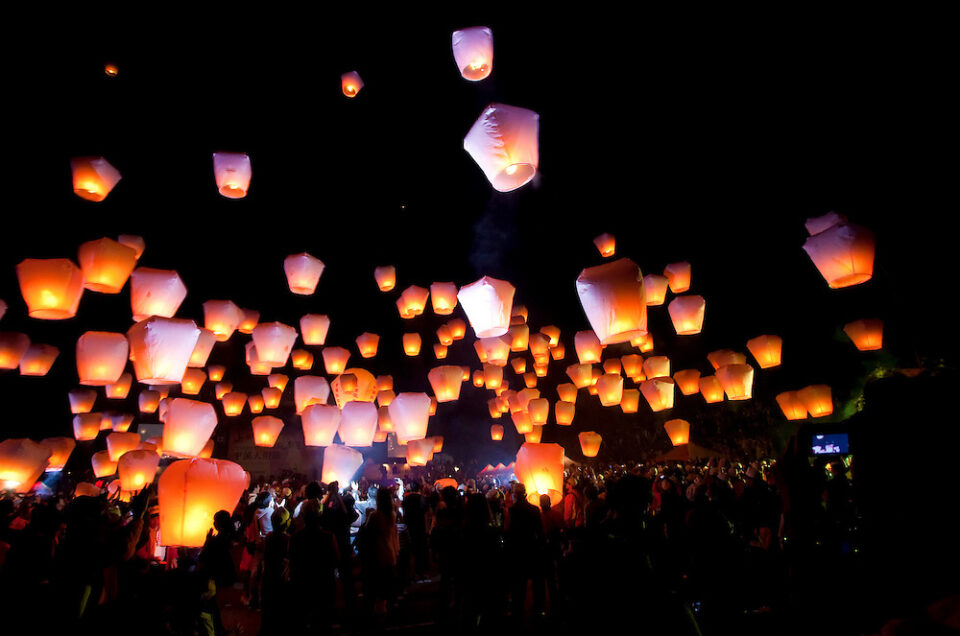 Festival de linternas de Pingxi (平溪天燈節)